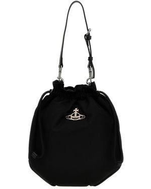 Vivienne Westwood Handtasche "Drawstring Pouch" - Schwarz