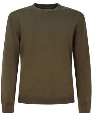 Woolrich Jersey de punto teñido en prenda - Verde