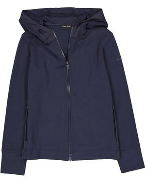 Herno Zipped Sweatshirt - Blue