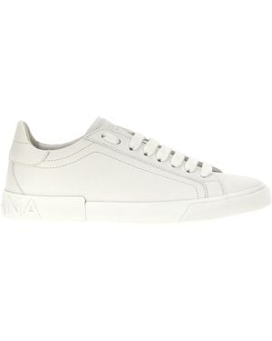 Dolce & Gabbana 'Portofino Vintage' Sneakers - Weiß