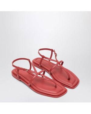 A.Emery The Remly Sandals Cherry Coloured