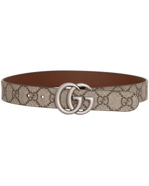 Gucci Belt Junior W.25 Gg Supreme H2 - Brown