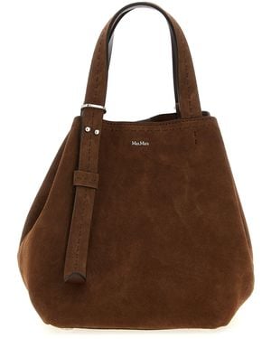Max Mara Extra kleiner 'Archetipo' Handtasche - Braun
