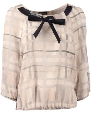 Emporio Armani Woman Shirt - Natural