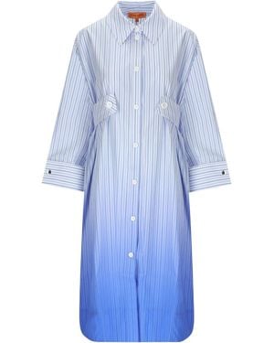 Stine Goya Rionna Light Striped Dress - Blue