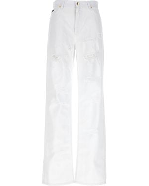 Dolce & Gabbana Boyfriend Jeans Bianco