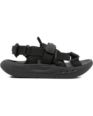 Oakley Studio Riemen-Sandalen Mit Logo - Schwarz