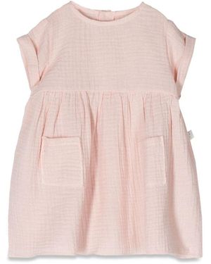 Teddy & Minou Dress With Pockets - Pink