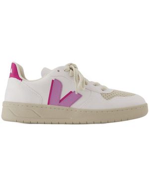 Veja V 10 Weakers Baumwoll weiß - Grau