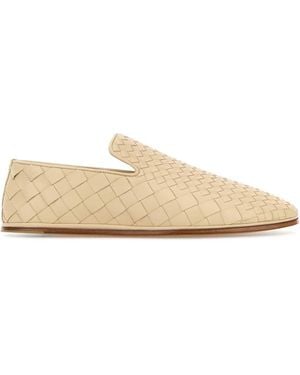 Bottega Veneta Sand Nappa Leather Sunday Loafers - Multicolour