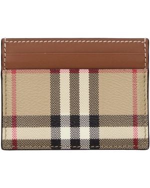 Burberry Document Holder Fabric - Brown