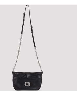 Roger Vivier Pilgrim Micro Pocket - Black