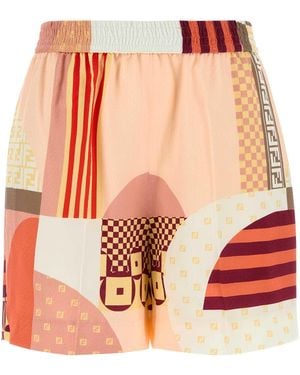 Fendi Shorts - Orange
