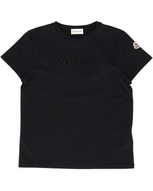 Moncler Zwart Ss T-shirt