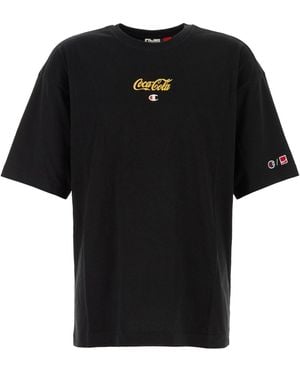 Champion T Shirt Coca Cola - Black