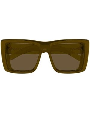 Saint Laurent Sonnenbrille Sl 900 Howl 004 Braun/Braun Damen