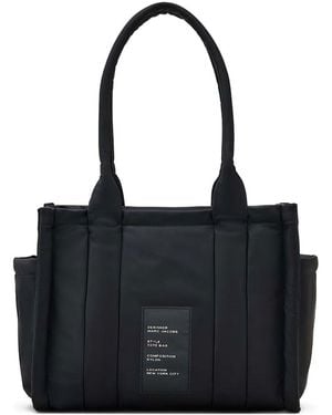 Marc Jacobs Nylon Die mittelgroße Tragetasche - Schwarz