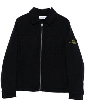 Stone Island Chaqueta de la isla de piedra - Negro