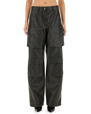 MSGM Cargo Trousers - Black