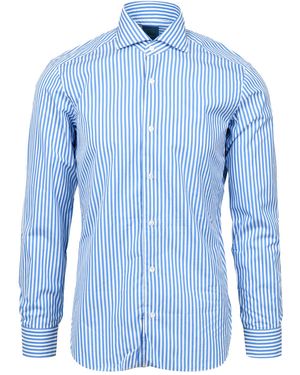 Barba Napoli Hemden weiß - Blau