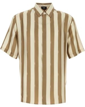 Fendi Printed Silk Shirt - Multicolour