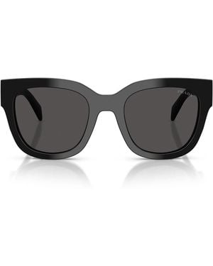 Prada Zonnebril Prc04 S 16 K08 Z Zwart/donkergrijs Dames