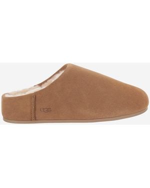 UGG Elea Suede Clogs - Brown