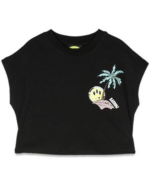 Barrow Cropped T Shirt - Black