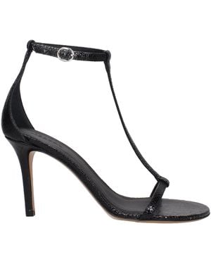 Isabel Marant Minimal Sandals Leather - Black