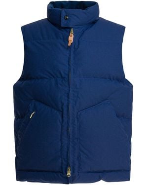 Manifattura Ceccarelli Goose Down Vest Jackets And Coats Blue