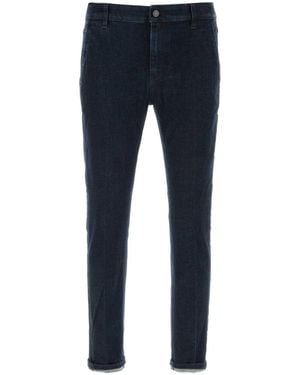 PT Torino Straight-Leg Denim Jeans - Blue