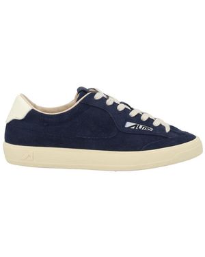 Autry Logo Trainers - Blue