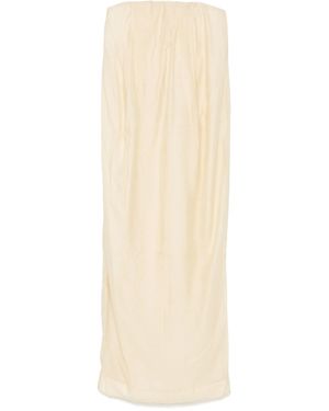 Entire studios Bob Dress Wheat - White