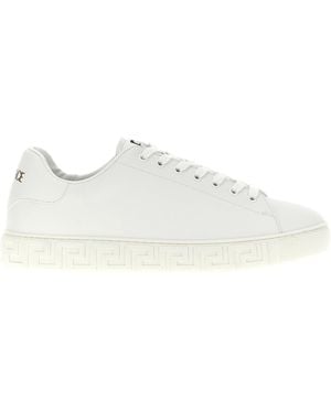 Versace Greca' Trainers - White