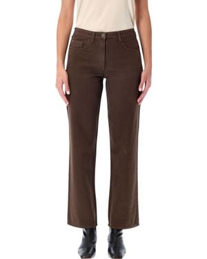 Emporio Armani New York Garment-Dyed Organic Denim Jeans - Multicolour