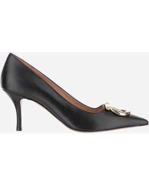 Ferragamo Pompes Gancini Maxi - Noir