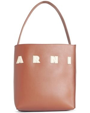 Marni 'Museum' Leather Bag - Pink