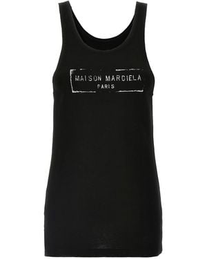 Maison Margiela Viscose Top - Black
