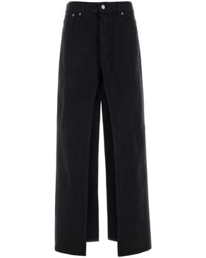 Haikure Denim Gana Skirt - Black