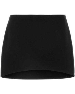 Givenchy Wool Mini Skirt - Black