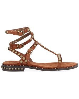 Ash Sandals Play Leather - Brown