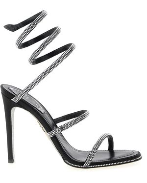 Rene Caovilla Sandalen - Mettallic