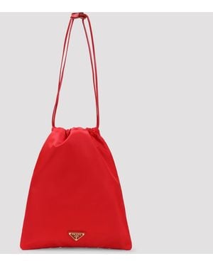 Prada Wish In Re Nylonbeutel - Rot