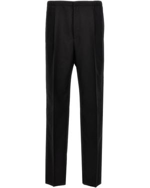 Fendi Cool Wool Pants - Schwarz