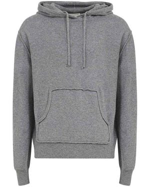 Maison Margiela Wool und C bloßes Sweatshirt - Grau