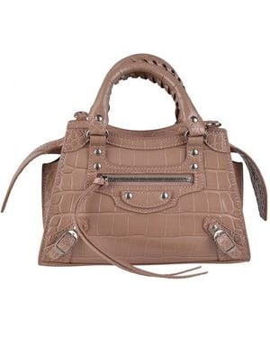 Balenciaga Mini Neo City Bag - Marrone