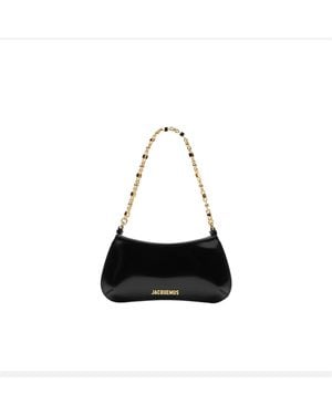 Jacquemus Bolso Pequeño Bisou Chaîne - Negro