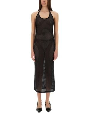 Courreges Holistic" Long Dress - Black