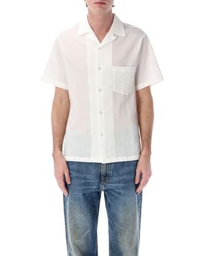Portuguese Flannel Portugiesische Flanell -T -Shirts und Polos weiß - Blau