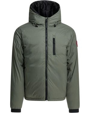 Canada Goose "Lodge" Short Down Jacket - Green